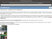 Tablet Screenshot of laufende-nase.net